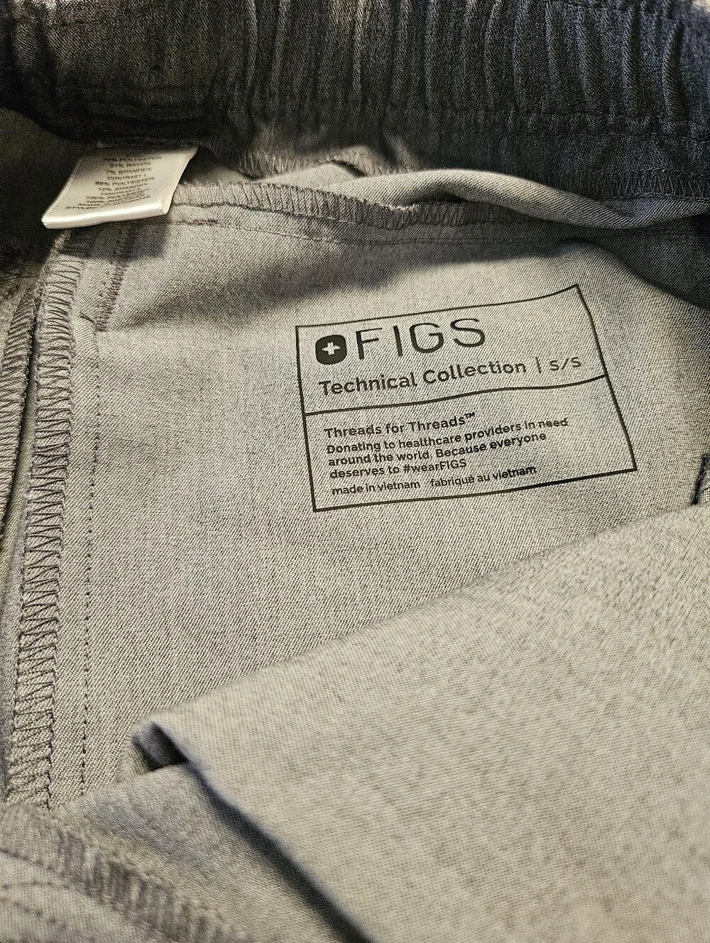Figs Mens Tansen Jogger Pants Graphite Size S